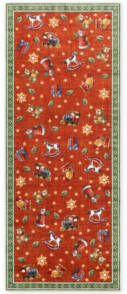Villeroy & Boch Behúň Toy's delight 106499 Red Green, 80x200, červená, obývacia izba