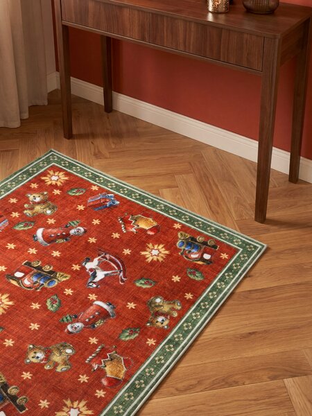 Villeroy & Boch Behúň Toy's delight 106499 Red Green, 80x200, červená, obývacia izba