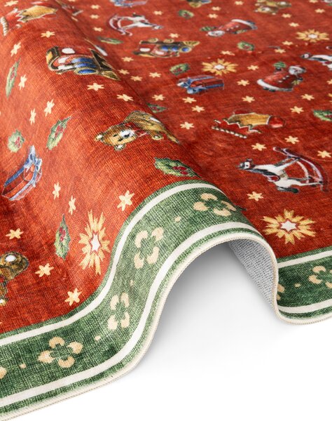 Villeroy & Boch Behúň Toy's delight 106499 Red Green, 80x200, červená, obývacia izba