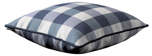 Gabika so šnúrkou, obliečka na vankúš farba produktu tmavomodrá látka vzorované
