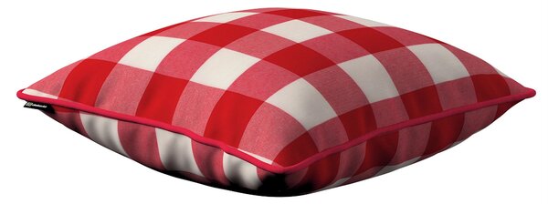 Gabika so šnúrkou, obliečka na vankúš farba produktu červená látka vzorované