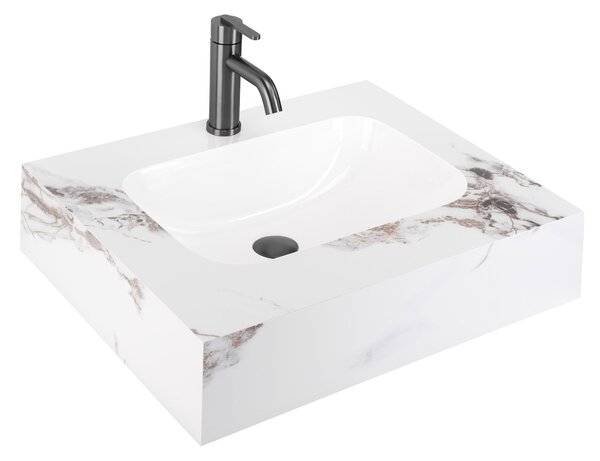 Nástenné umývadlo REA Aresa Cold Jade 60