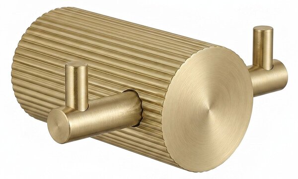 Kúpeľňový háčik 64104A SOLO Brush Gold