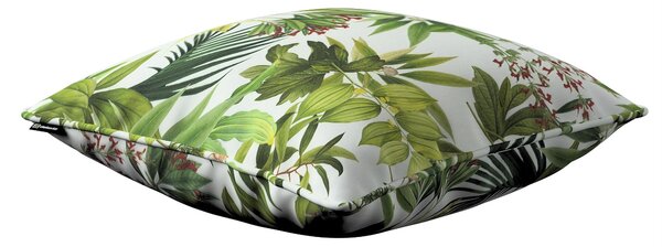 Gabika so šnúrkou, obliečka na vankúš farba produktu zelená látka vzorované