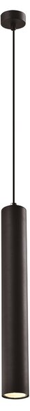 Čierny závesný luster Tubo 40cm pre žiarovku GU10 98-68125 – LED lustre a svietidlá > Kolekcie svietidiel > Kolekcia svietidiel TUBO