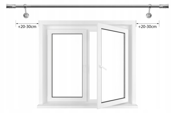 Dekorstudio Garniža jednoradová FLAT zlatá 19mm Dĺžka: 120cm, Typ uchytenia: Držiak modern, Typ príslušenstva: Bez príslušenstva