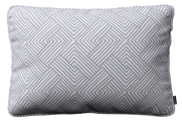 Gabika so šnúrkou, obliečka 60x40cm farba produktu strieborná látka zapletaná, vzorované