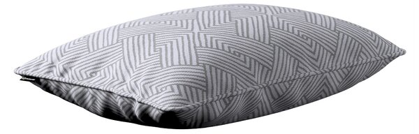 Gabika so šnúrkou, obliečka 60x40cm farba produktu strieborná látka zapletaná, vzorované