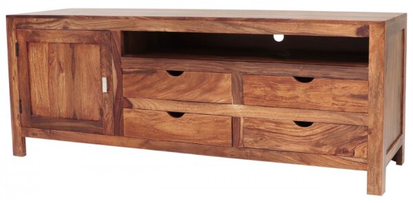TV stolík Amba 180x70x45 z indického masívu palisander