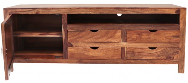 TV stolík Amba 180x70x45 z indického masívu palisander