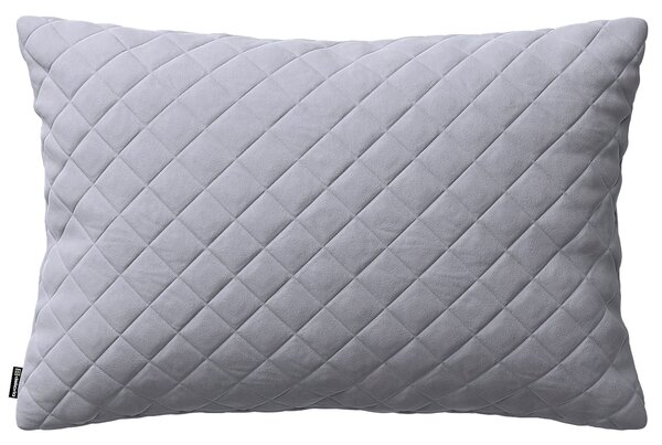 Obliečka Kinga pikovaná 60 x 40 cm farba produktu sivá látka lesklá, zamatová