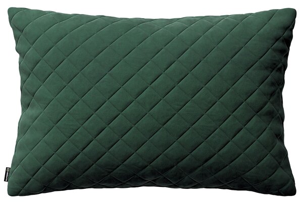 Obliečka Kinga pikovaná 60 x 40 cm farba produktu zelená látka lesklá, zamatová