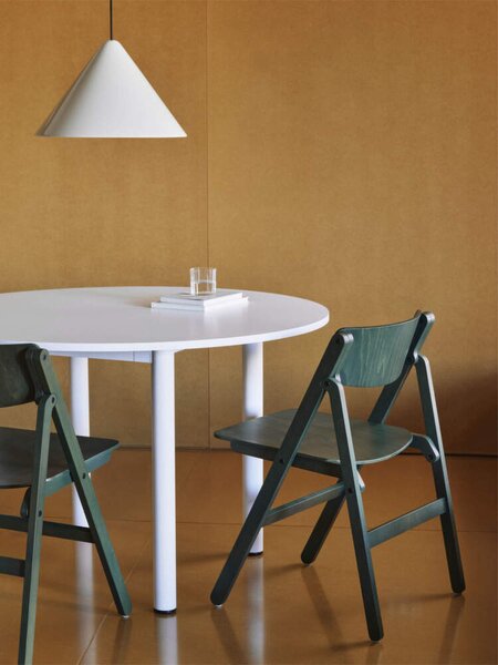 HAY Skladacia stolička Backflip, cedar green lacquered beech