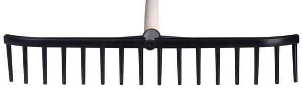 Hrable Longbow 16 zubé, plastové, s násadou