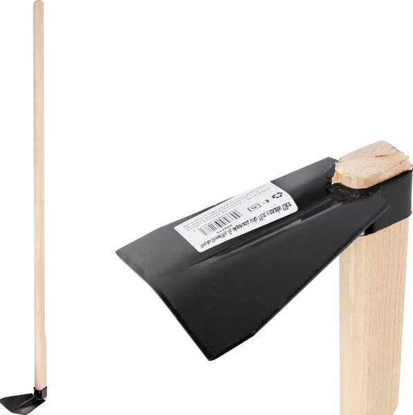 Motyka Strend Pro, Fe, okopávacia, šírka 11 cm, s násadou 120 cm