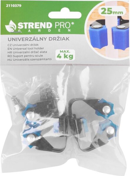 Držiak Strend Pro, na záhradné náradie, set, 25 mm