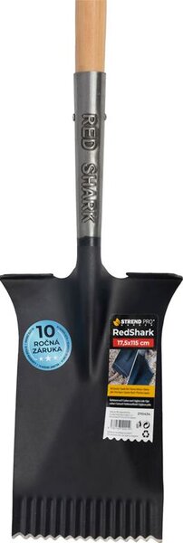 Rýľ Strend Pro Premium RedShark, rovný, s drevenou násadou D 1150 mm