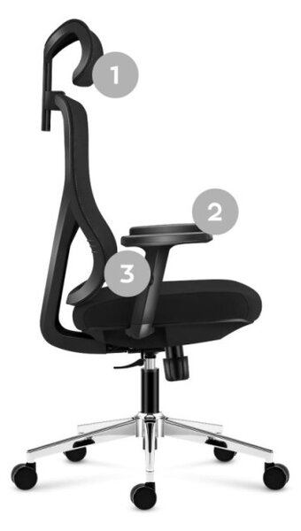 Kancelárska stolička Manager 3.3 Black