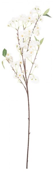 Vetvička čerešňa s bielymi kvetmi Cherry Blossom - 10*12*90 cm - Clayre & Eef