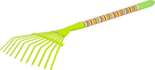 Hrable Strend Pro, na trávnik, detské, drevo+oceľ, 74 cm