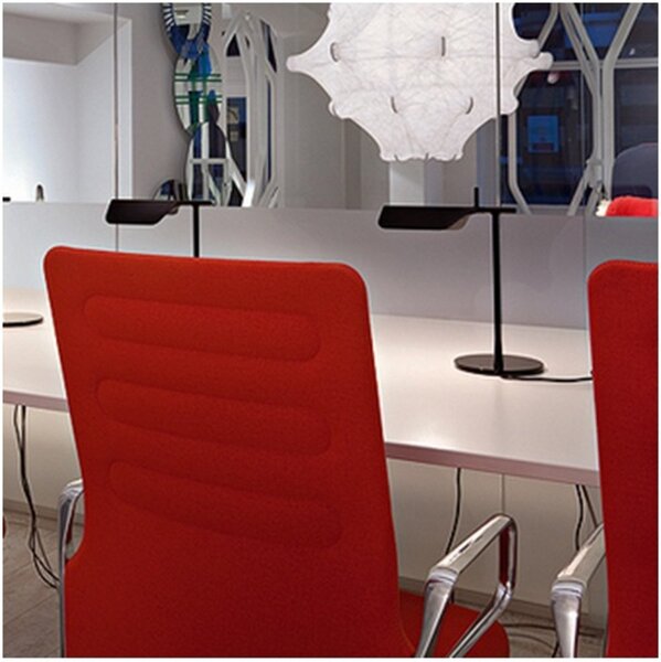 Stolové Lampa FLOS, stmievateľné, Biela, Obývacia izba, Hliník