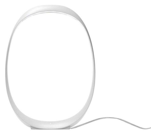 Stolové Lampa Foscarini, stmievateľné, Biela, Obývacia izba, Plast