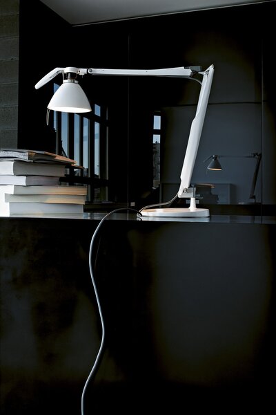 Stolové Lampa Luceplan, Metalická, Pracovňa, Kov