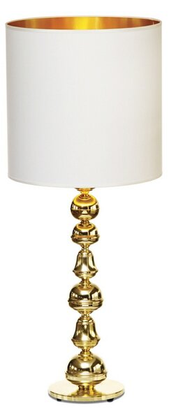 Stolové Lampa DESIGN BY US, Biela, Obývacia izba, Mosadz