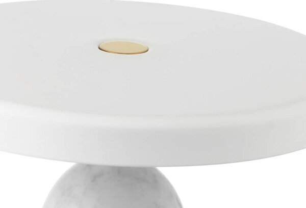 Stolové Lampa Normann Copenhagen, Biela, Obývacia izba, Kov