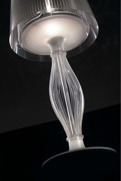 Stolové Lampa Slamp, Transparentná, Obývacia izba, Plast