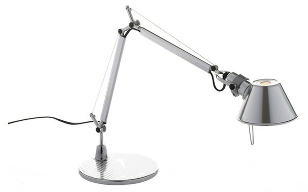 Tolomeo Micro Stolová Lampa Polished Aluminium - Artemide