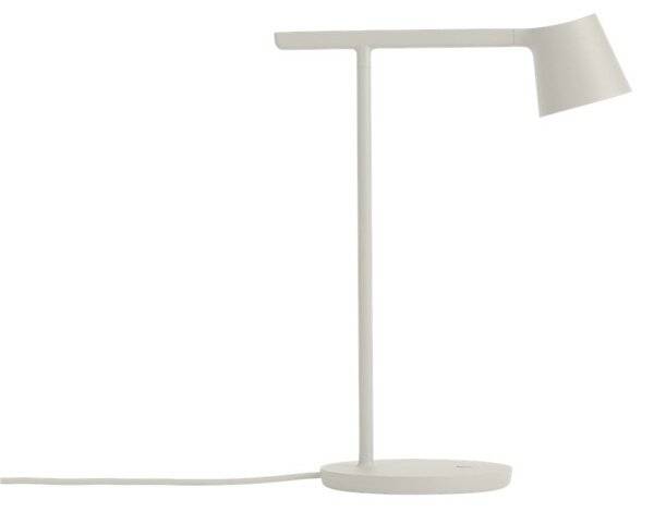 Stolové Lampa Muuto, stmievateľné, Sivá, Obývacia izba, Hliník