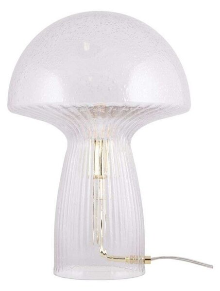 Stolové Lampa Globen Lighting, Transparentná, Spálňa, Sklo