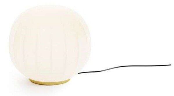 Stolové Lampa Luceplan, stmievateľné, Zlatá / Mosadz, Obývacia izba, Sklo