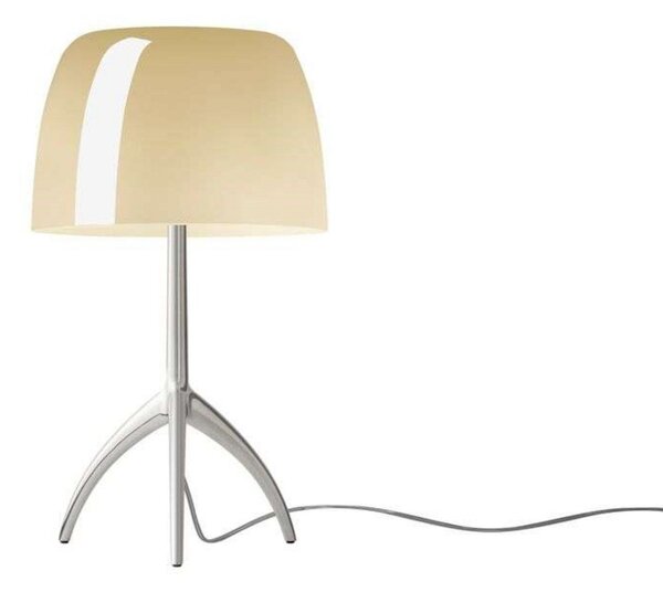 Stolové Lampa Foscarini, Metalická, Obývacia izba, Hliník