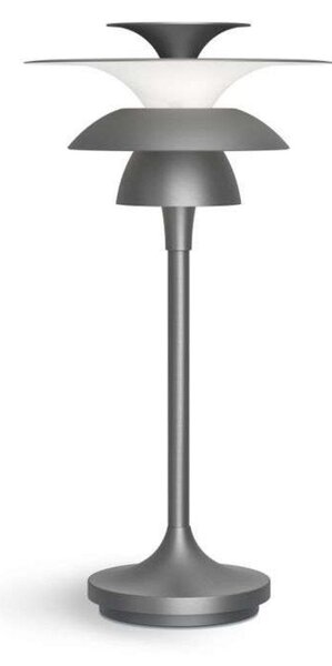 Stolové Lampa Belid, Sivá, Obývacia izba, Kov