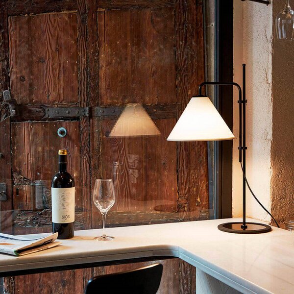 Funiculi Fabric Stolová Lampa Black-White