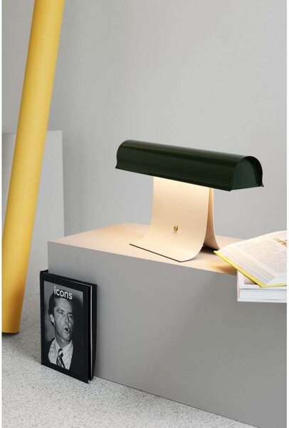 Stolové Lampa Northern, stmievateľné, Zelená, Obývacia izba, Kov