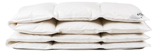 Páperová unikátna prikrývka zo 100% prachovým perím White Royal Medium, 135x200 cm