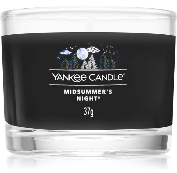 Yankee Candle Midsummer´s Night votívna sviečka glass 37 g
