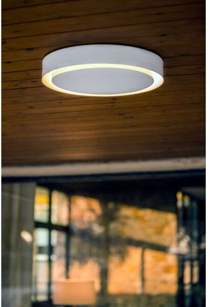 Stropné Lampa Santa & Cole, stmievateľné, Biela, Kúpeľňa, Kov