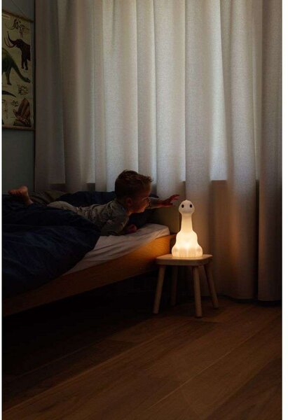 Stolové Lampa Mr Maria, Nova First Light, stmievateľné, Biela, Detská izba, Plast, Pre mladých