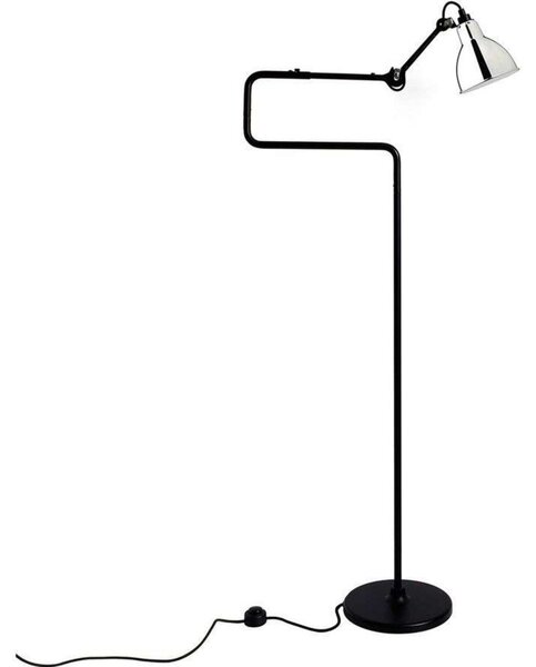 Stojacie Lampa Lampe Gras, Metalická, Obývacia izba, Kov