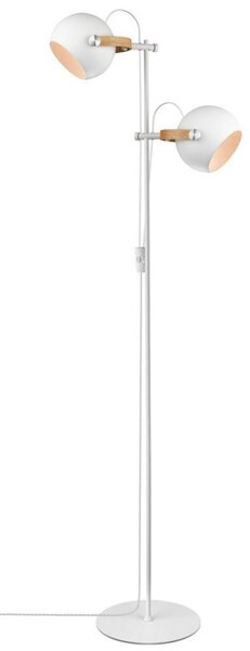 Stojacie Lampa Halo Design, Biela, Obývacia izba, Sklo