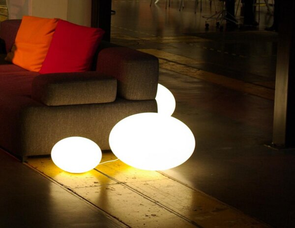 Eggy Pop In stolová lampa, Ø 32 cm, biela - CPH Lighting