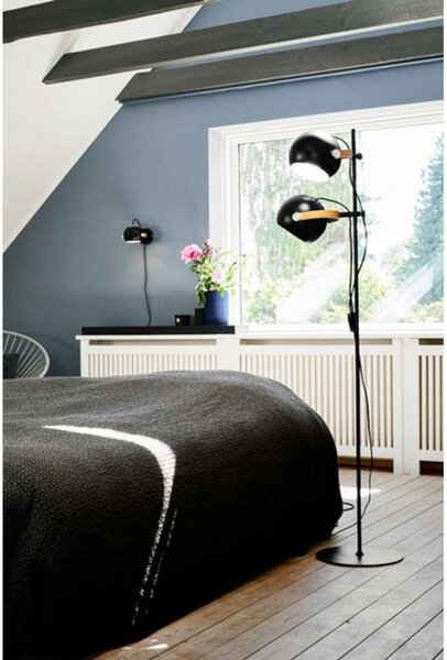 Stojacie Lampa Halo Design, Biela, Obývacia izba, Sklo