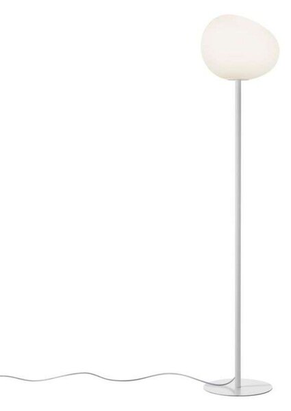 Stojacie Lampa Foscarini, Biela, Obývacia izba, Kov