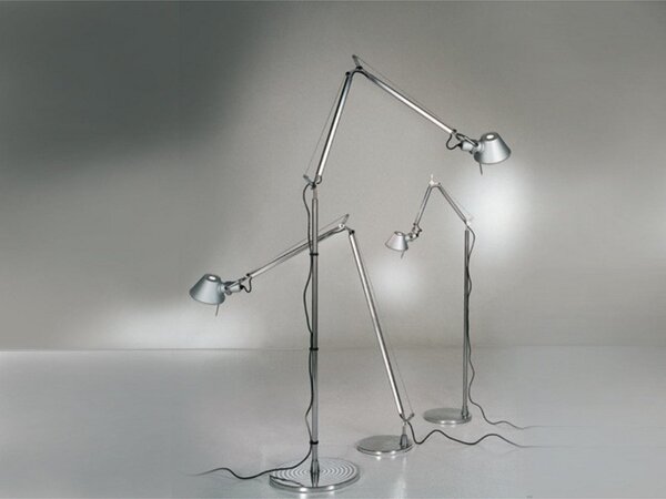 Stojacie Lampa Artemide, Metalická, Obývacia izba, Hliník, Dizajnový