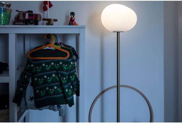 Stojacie Lampa Foscarini, Biela, Obývacia izba, Kov