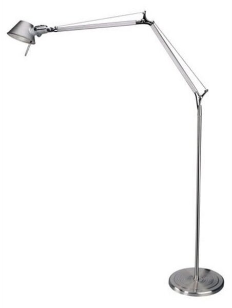 Stojacie Lampa Artemide, Metalická, Obývacia izba, Hliník, Dizajnový